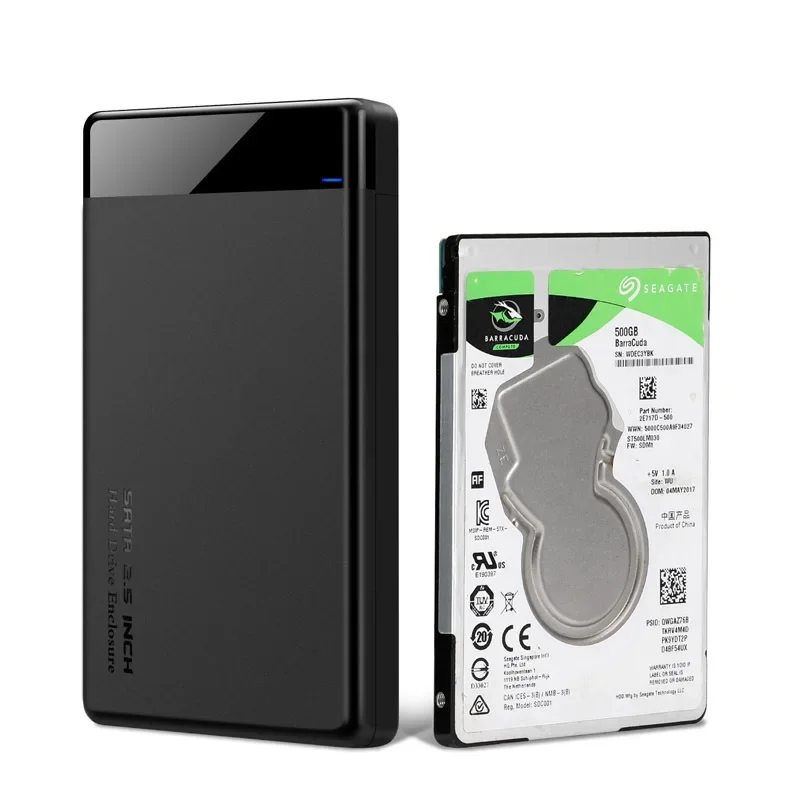 SATA 하드 디스크 인클로저, USB3.0-SATA 모바일 하드 디스크 인클로저, 6TB 대용량 메모리 수용 가능, 2.5 인치