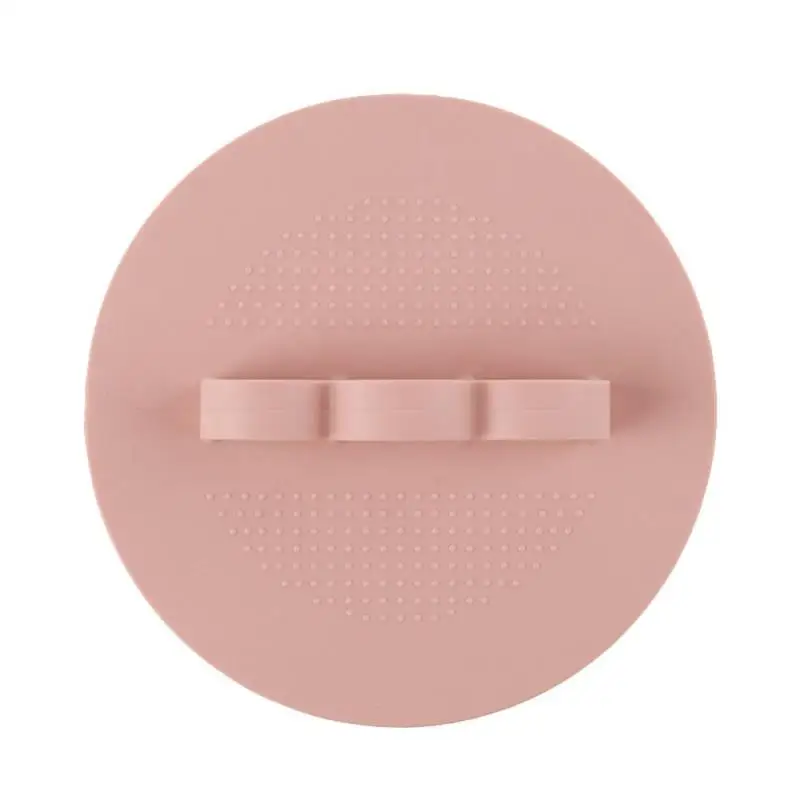 Silicone Body Scrubber Natural Bristles Skin Exfoliator Scrub Shower Sponge Brush Silicone Bath Shower Brush Bathroom Products 2