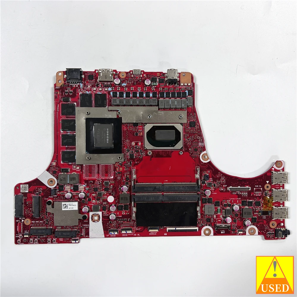 

USED Laptop Motherboard G532LWS For ASUS G532LWS WITH SRK3Y (Intel Core i7-10870H) CPU RTX2060 Tested 100% work