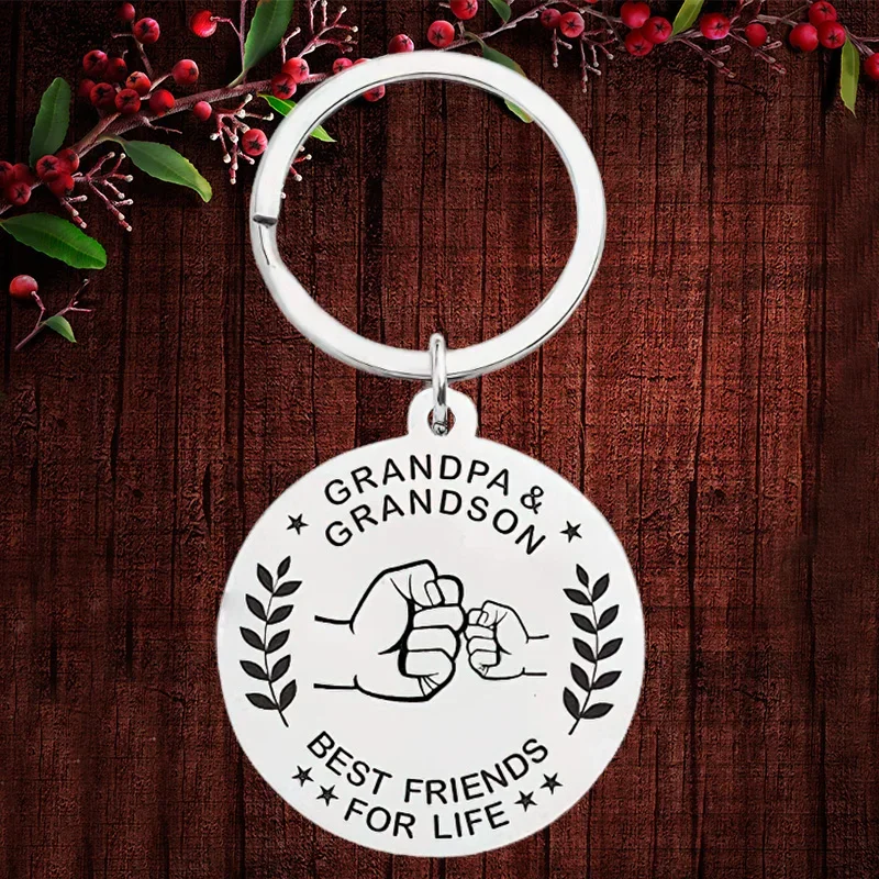 

Брелок с подвеской в виде дедушки, дедушки, мужа, папы, на день рождения