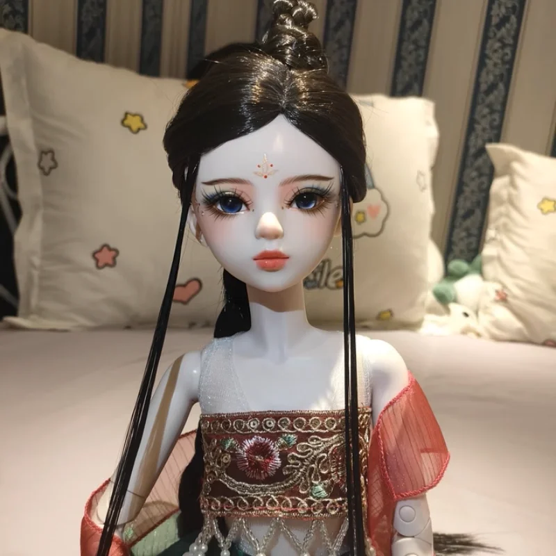 bjd 60cmドール 100%Genuine 60cm Bjd Doll Exquisite Ancient Costume Doll