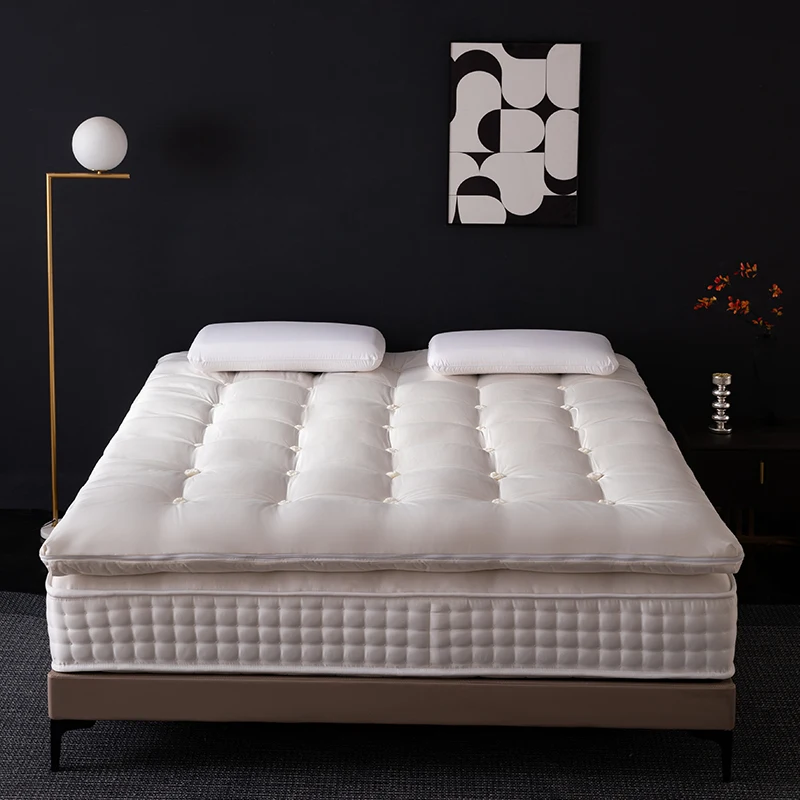 Luxury Hand-Tufted Horsehair Mattress with Natural Wool, Camel Hair Soy Cotton, 3 Firmness, Custom Sizes, No Glue, Handmade