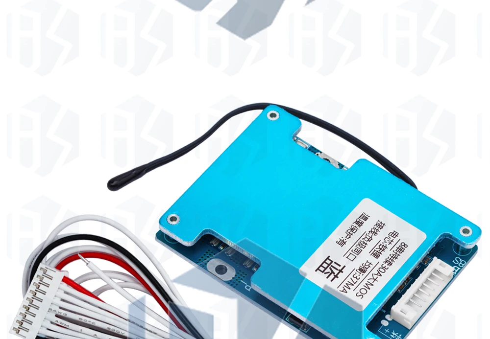 8s 24v 30a Lithiumeisenphosphat-Schutz platine mit symmetrischem 600w Dauerstrom-Sonnenschutz panel platine bms – Detail 7
