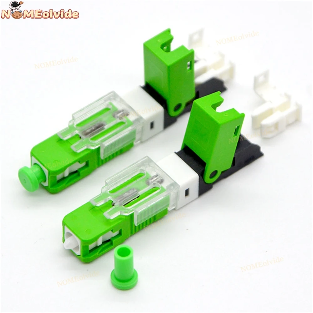 ESC250D Field Mountable Optical Fiber Quick Connector FTTH SC APC Fast Connector Single Mode Low Insertion Loss &le; 0.3dB