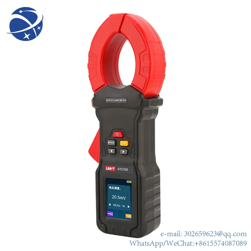

yyhc UNI-T UT278D High Precision Digital Display Clamp Earth Ground Testers Resistance Tester