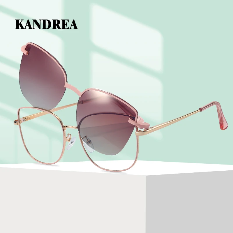 Vintage Metal Sunglasses Frame Women Optical Eyeglasses Frames