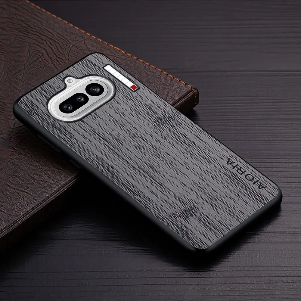 Luxury Bamboo Pattern Leather Phone Cover