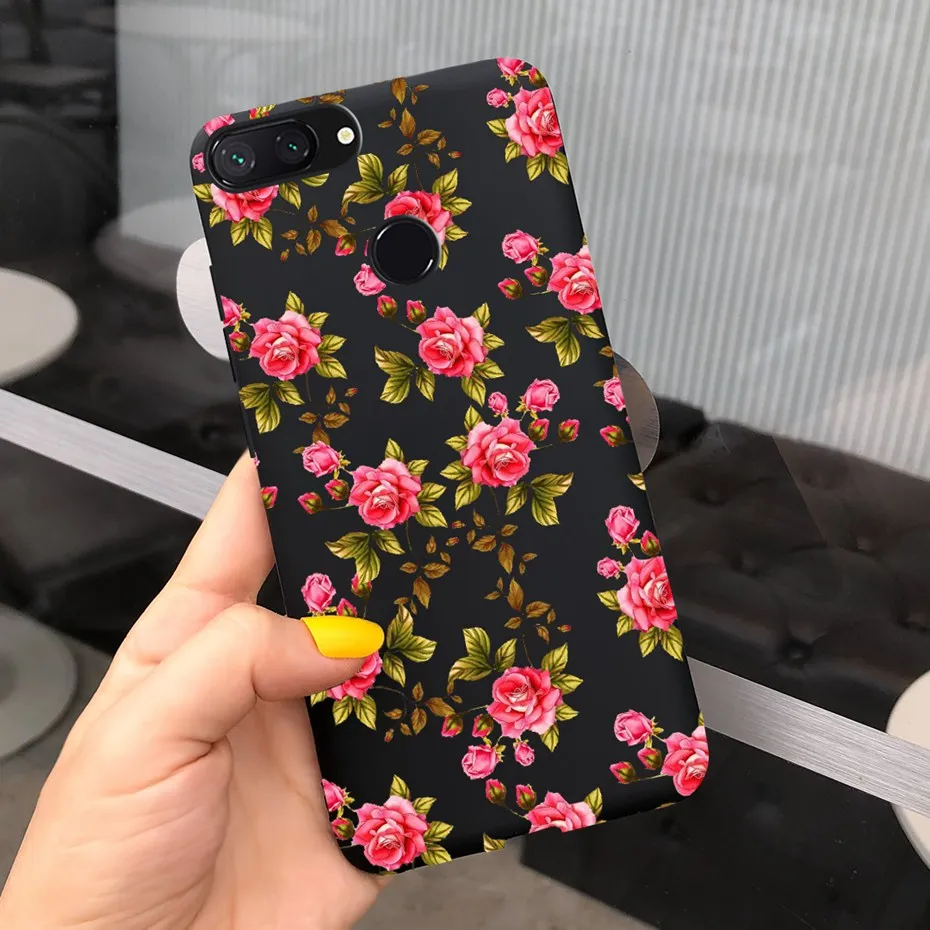 Lovely Print Soft Silicone Phone Case - Stylish Protective Back Cover with Bumper