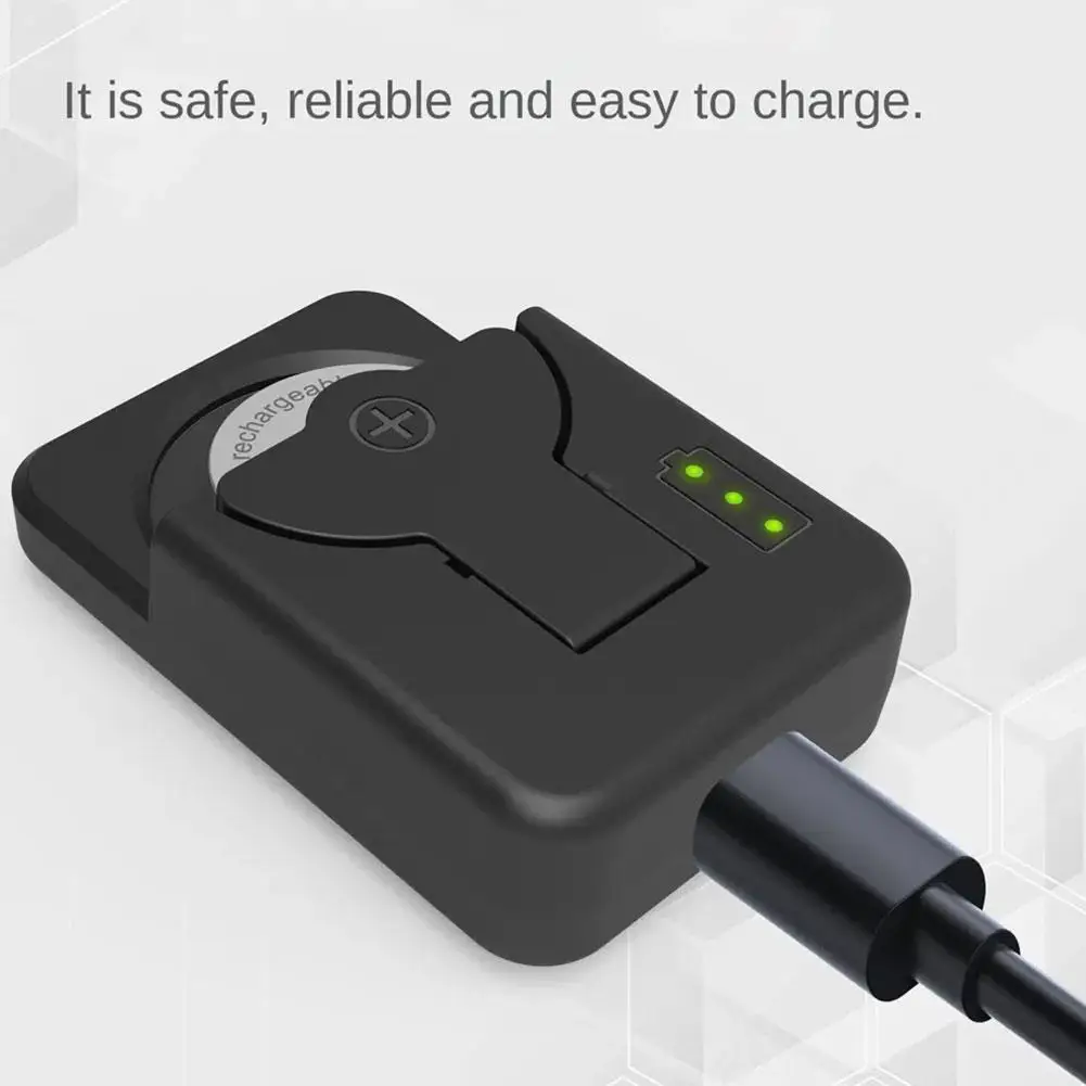 Compact Universal Portable Button Battery Charger