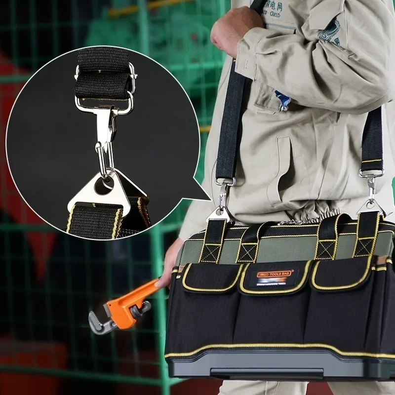 Electrician Bag Tool Organizers Portable Multi Pocket Waterproof Tooll Kit Function Tool Bag Oxford Cloth Bag Repair Tools Bags
