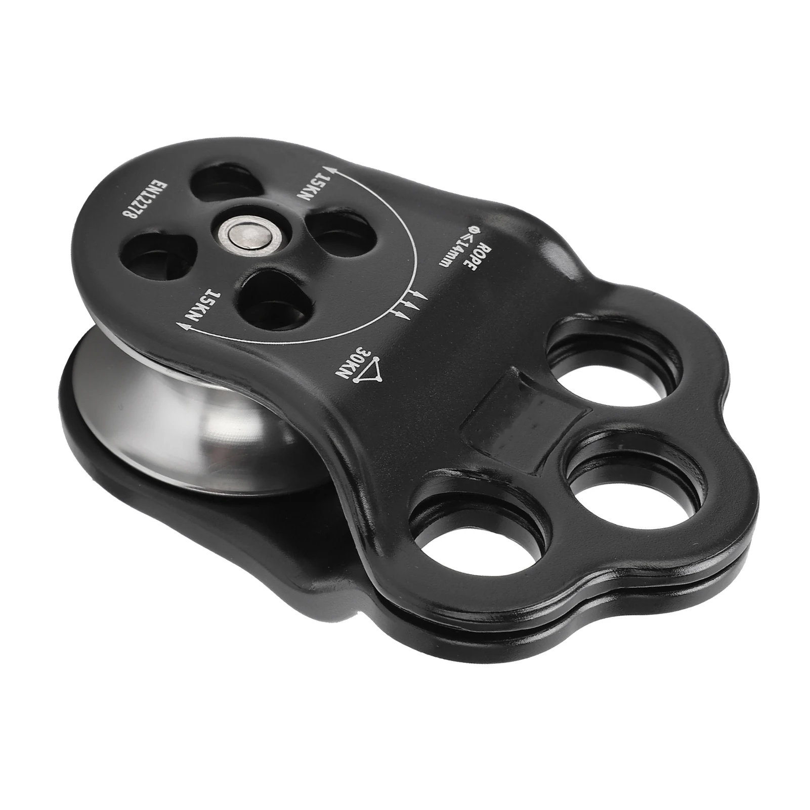 1 Stück 30KN Kletterrolle mit Lager für Rigging, Transport und Baumklettern – Detail 4