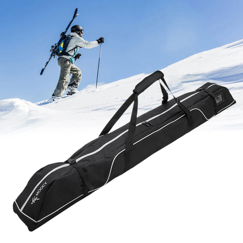 Ski Outdoor Camping Bag Adjustable Ski and Snowboard Equipment Travel Bag  Handle Waterproof for Snowboard Goggles Gloves