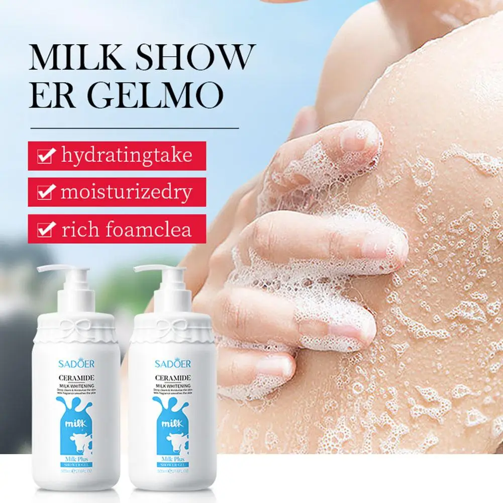 

Goat Milk Niacinamide Rejuvenating Body Wash Mousse Cream Cleansing Fragrant Gels Deep Stay Beauty Body Wash Shower Shower F0l4