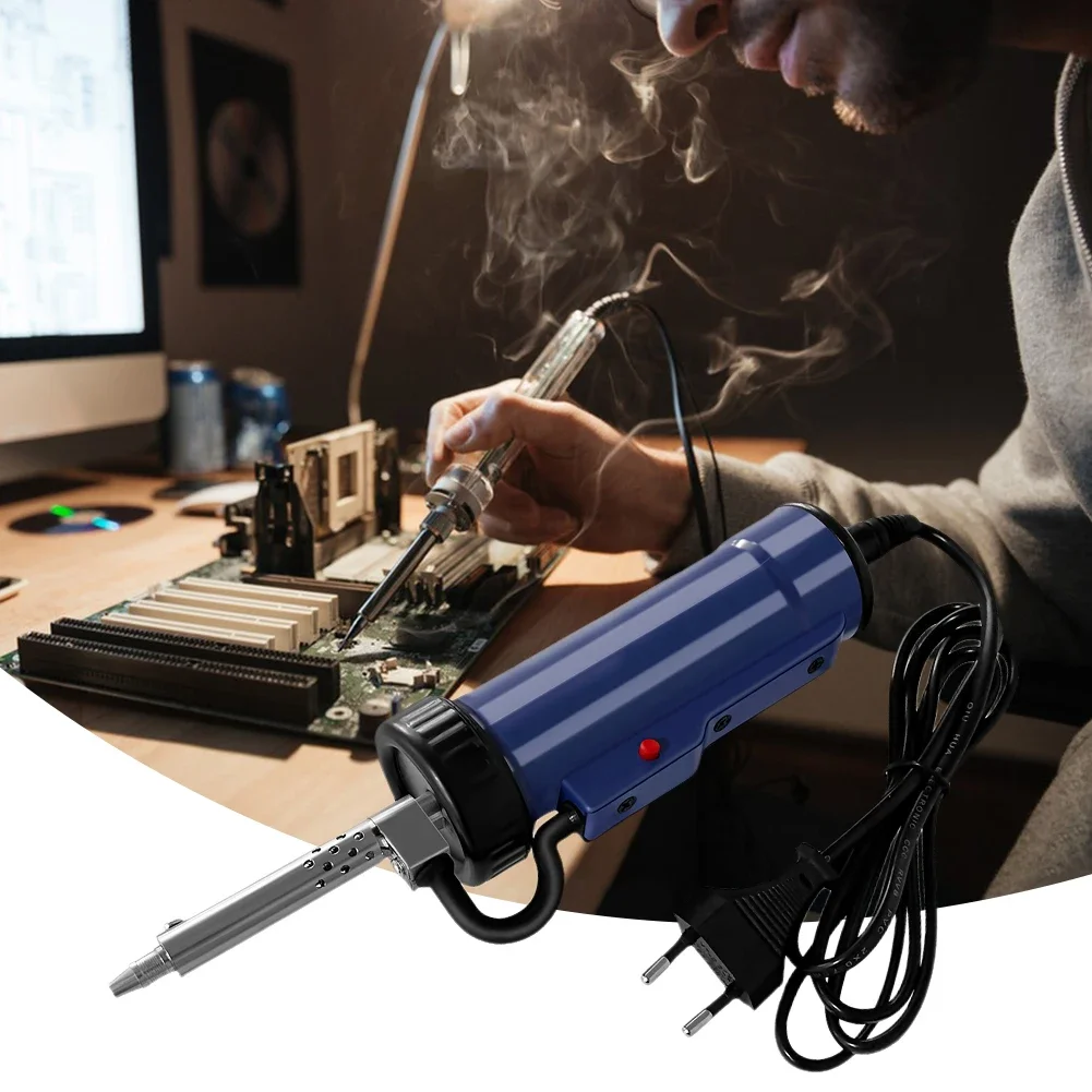 Automatic Tin Sucker 3 Suction BBT-580 Vacuum Soldering Remove Pump 30W Automatic Vacuum Desoldering Pump AC 110V/220V desoldering suction pump desoldering pump desoldering tool electrothermal solder sucker