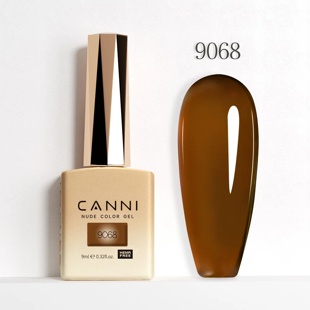 CANNI Hema-Free Christmas Red Nail Gel Polish - 9ml French Gorgeous Color Collection
