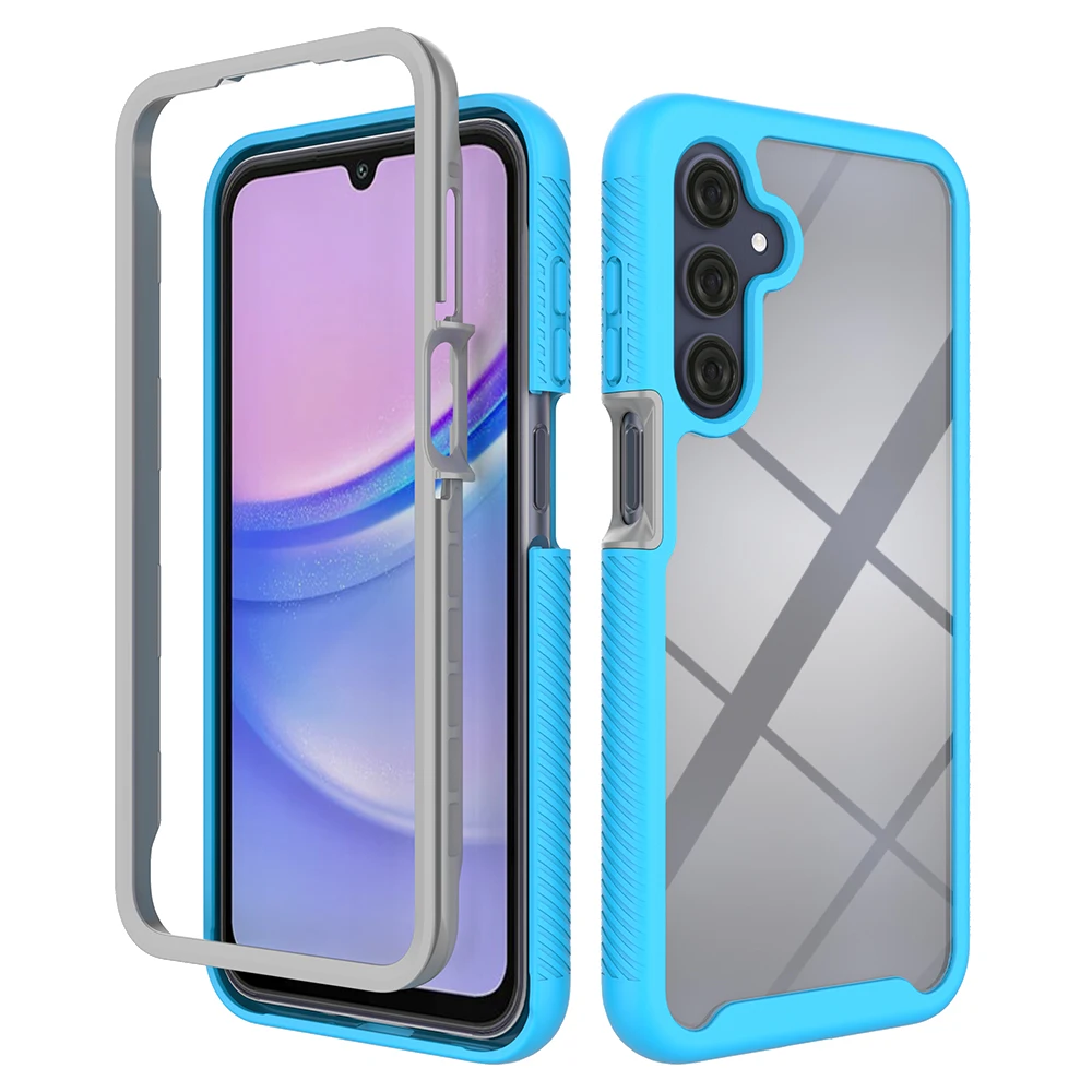 Hybrid Rugged Shockproof Sky Case with Dual-Layer Protection