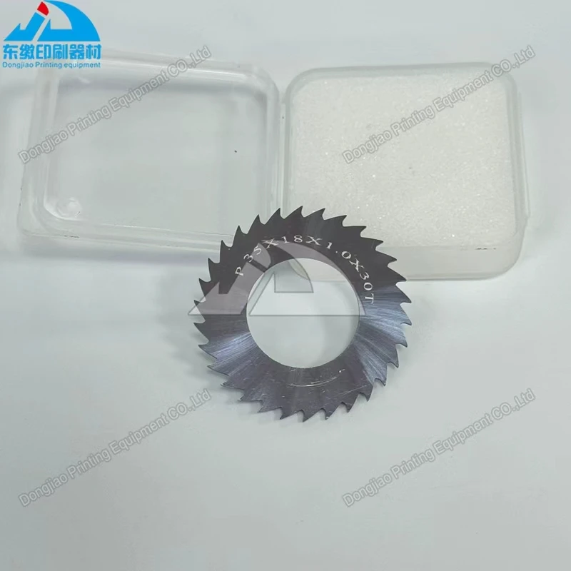 30 톱니 그루빙 나이프 35x18x1mm 3050.8950.4 인쇄 기계용 뮬러 마르티니 제본기 밀링 커터 BBA-4-8950