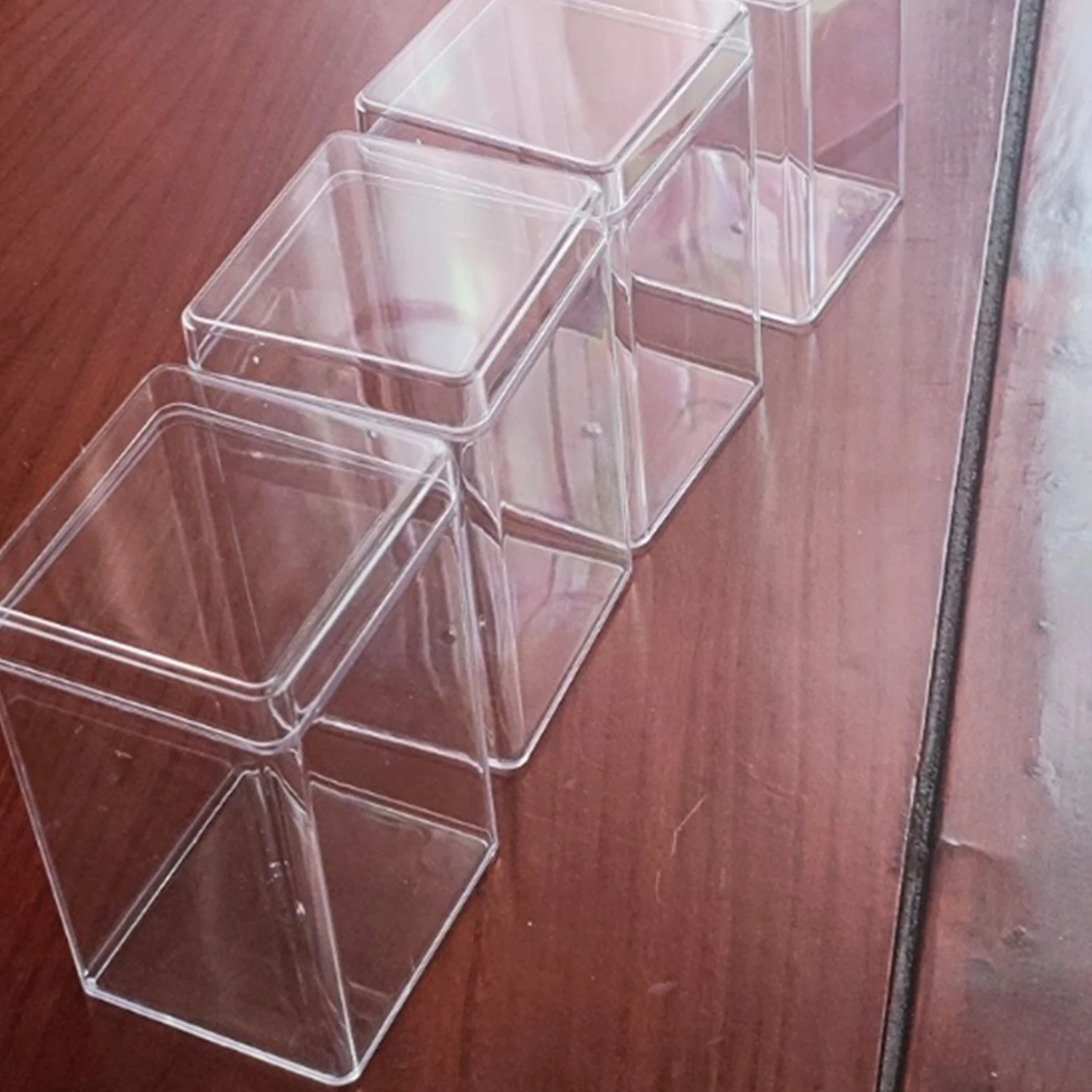 Figure Storage Box for Figures Plastic Transparent Ornaments Dust Proof With Lid Boxes Organizer Locker Blind Display Action