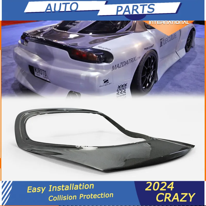 Fd Rx7 Side Window Caps Suitable-For-Mazda-Rx7-Fd3s-Carbon-Fiber-Modification-Cover-Rear-Window ...