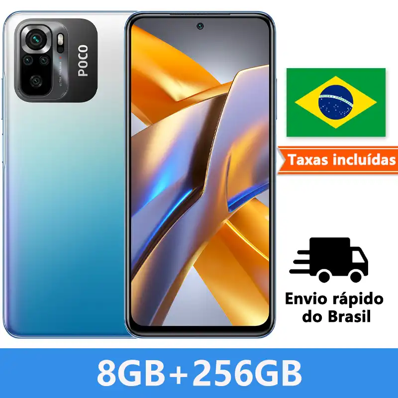 Global Version POCO M5s NFC 8GB+256GB 64MP Quad Camera Helio G95