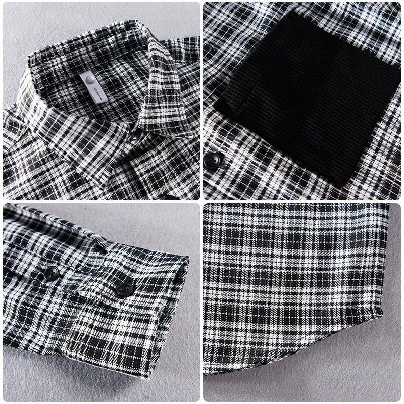 Shop Burberry Button-down Other Plaid Patterns Long Sleeves Cotton Luxury  by shonacompany