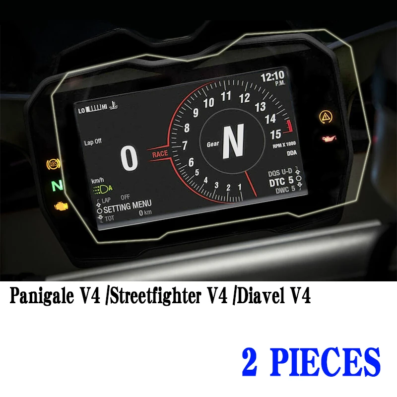 Motorcycle Cluster Scratch Cluster Screen Protection Film Protector Fit for Ducati Panigale V4 Streetfighter V4 Diavel Parts