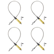 

Fashion4x Rotary Grinder Tool Flexible Flex Shaft Fits + 0.3-6.5Mm Handpiece For Dremel Style Electric Drill Rotary Tool