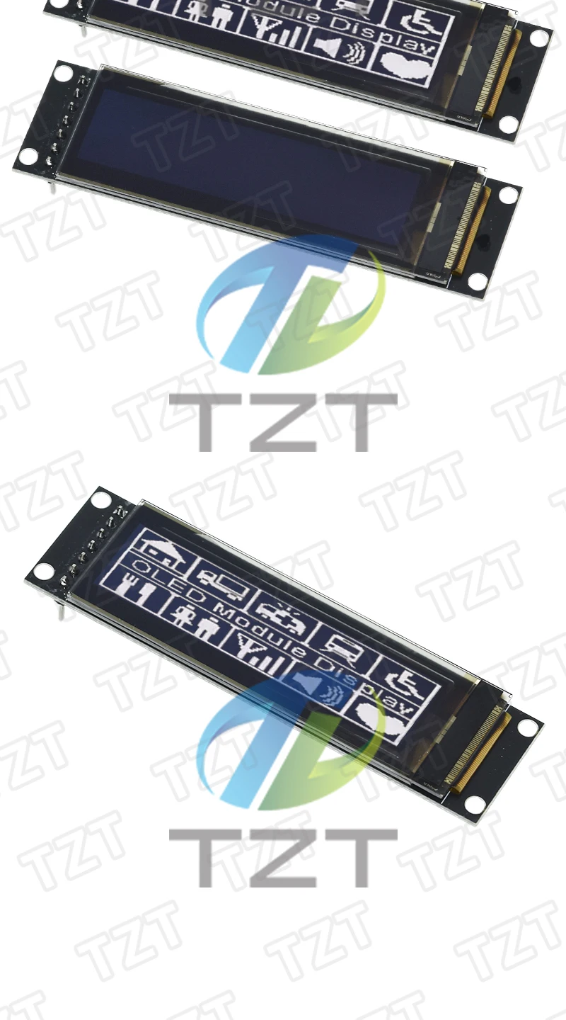 1/2/5PCS TZT Echtes OLED-Display 2,08 Zoll 256*64 25664 Grafik-LCD-Modul Weißer Bildschirm LCM-Bildschirm SH1122 Controller – Detail 4