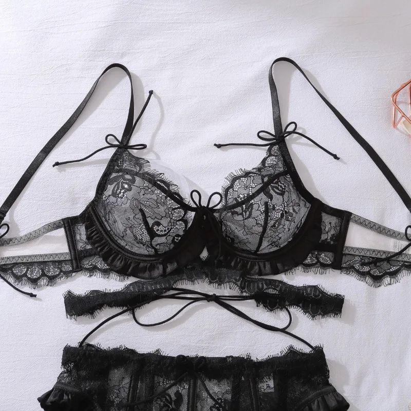 seductive lingerie silhouette side view