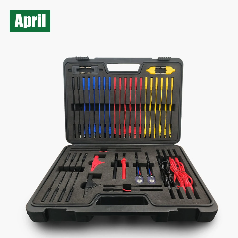 Complete Set of Automotive Circuit Test Lead Kit Multimeter Test Kits Lead Test Multi-Function Lead 92 Pieces