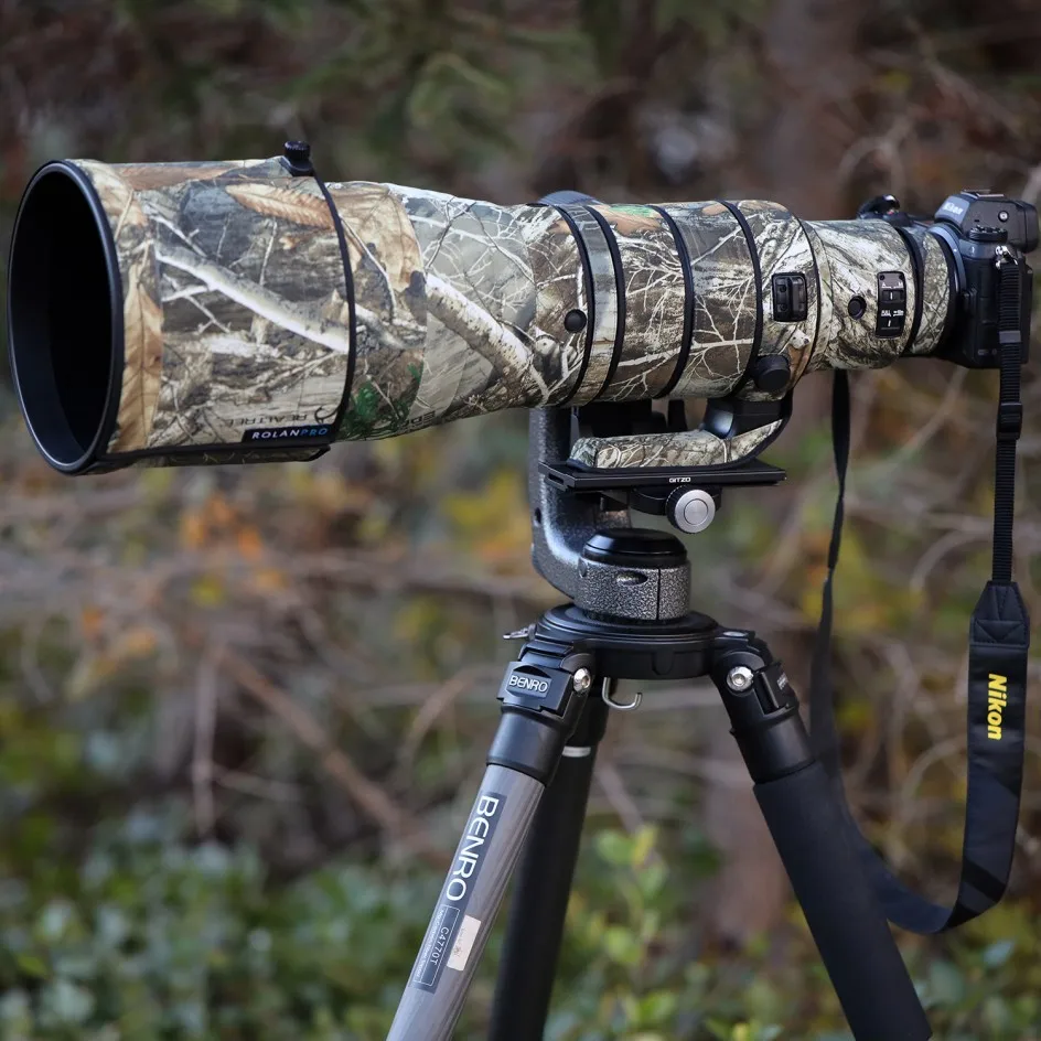 ROLANPRO Wasserdichte SLR Objektiv Camouflage Mantel Für Nikon Z 600mm F4 TC VR S Schutzhülle Guns Fall Kamera regen Abdeckung Z600mmF4 – Detail 4