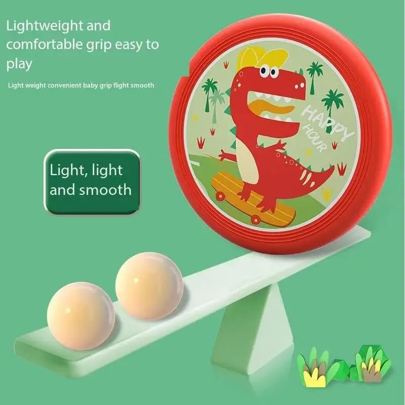 Flying Disc Flying Disc Toys for Kids Outdoor Sports Adults Beach Hand Throwing Toys Parent-Child Interactive Game Boys Girls Gift