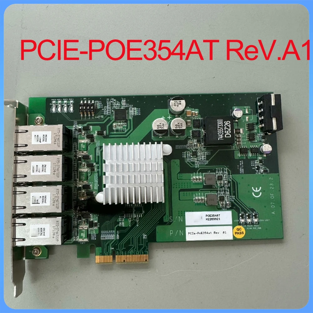 PCIE-POE354AT ReV.A1 industrial camera acquisition card 2 PCIE POE354AT ReV A1 industrial camera acquisition card