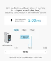 TUYA WIFI Smart Circuit Breaker energy meter 1P 16A DIN Rail for Smart Home wireless Remote Control Smart Switch by APP TONGOU - Image 4