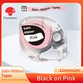 Black on Pink Ribbon