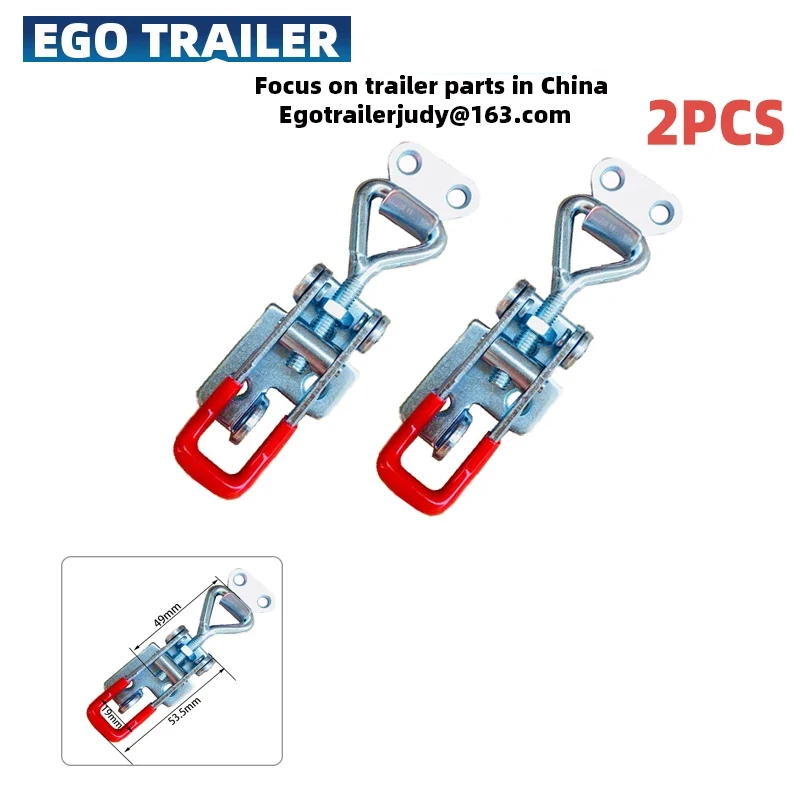 Ego trailer 2Pc Over Centre Latches Small Trailer Toggle Overcentre Latch Fastener
