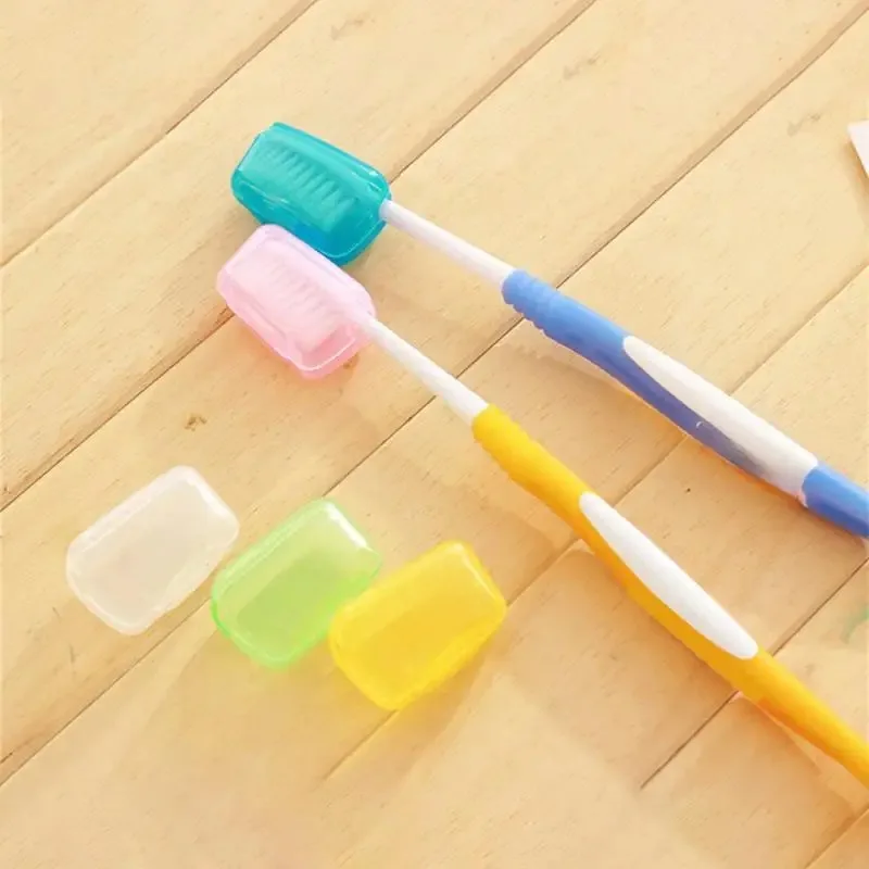 Portable Toothbrush Cover Holder Health Germproof Toothbrushes Protector Travel Hiking Camping Brush Cap Case 5Pcs/set toothbrush holder toothbrush covers toothbrush case