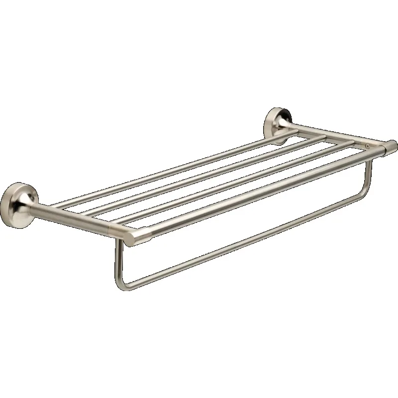 

Better Homes & Gardens Safford 24" Towel Rack with Item Storage in Satin Nickel