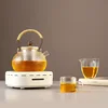 800W Electric Ceramic Stove 220V Mini Square Home Coffee Tea Heater Water-Boiling Stovetop Touch Electric Ceramic Coffee Cooker 2