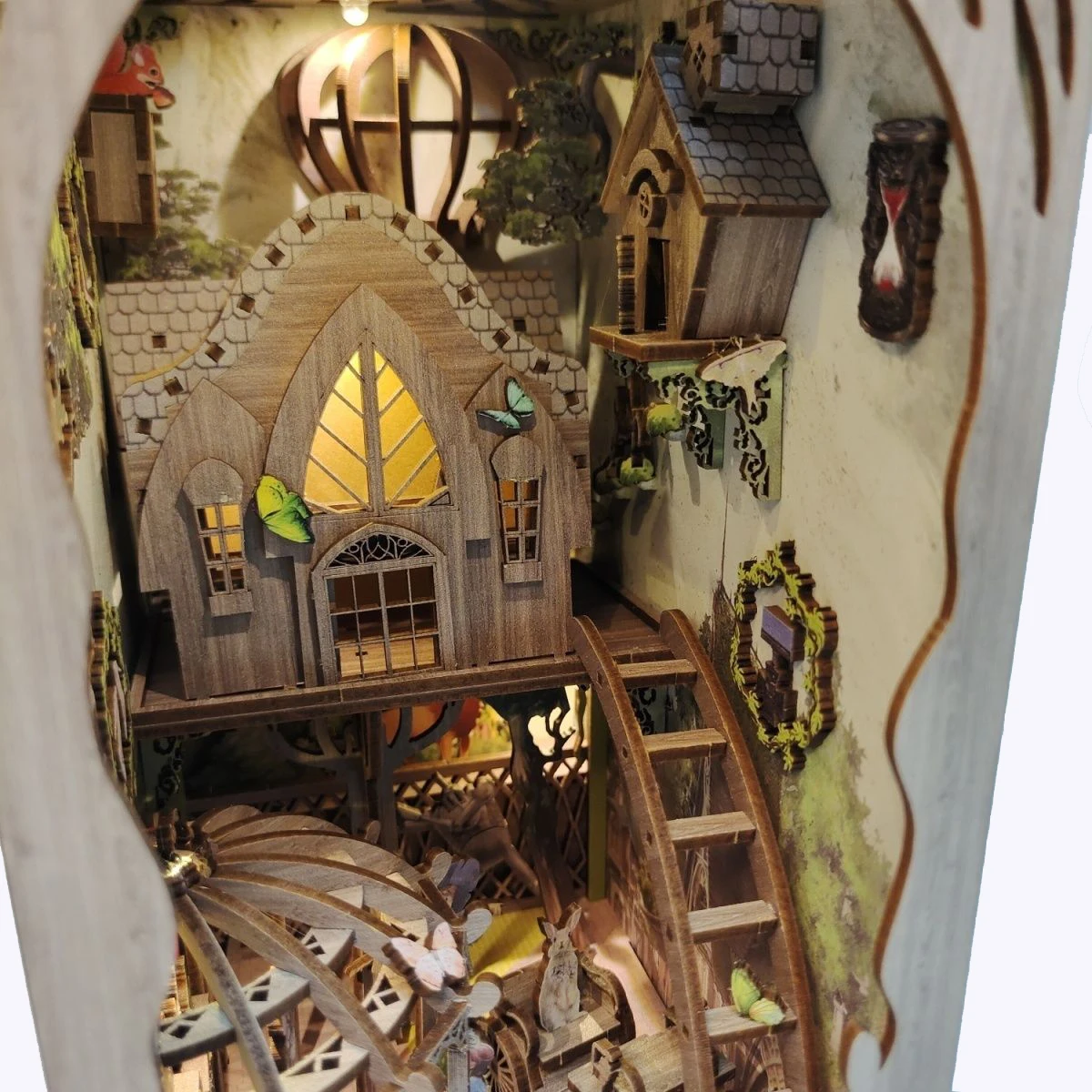 Dorothy's Journey Z03 Dıy Wooden Book Nook Dollhouse Australia