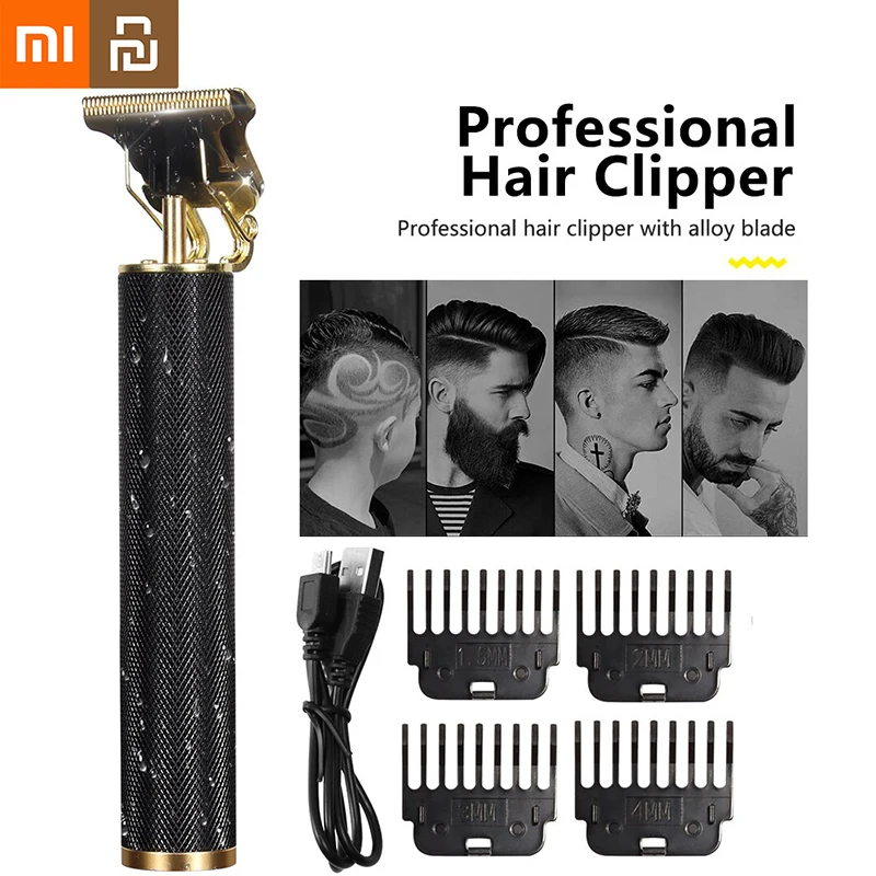 

Xiaomi Youpin All Metal Shaver Travel Portable Electric Barber Cordless Pusher Hair Cutting Machine Professional Hair Clippers
