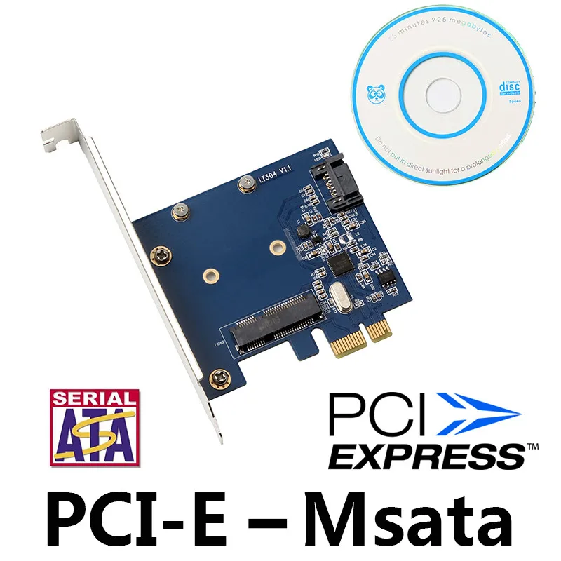PCIe X1 к MSATA SSD и комбинированная Плата расширения