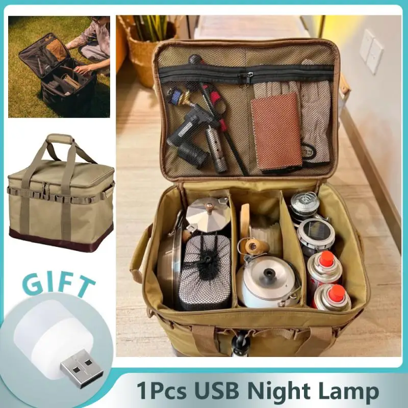Outdoor Camping Camping Storage Bag Camping Meal Bag Large Storage Lamp Tableware Bag Camping Tool Picnic Camp Travel Bag 캠핑 가방