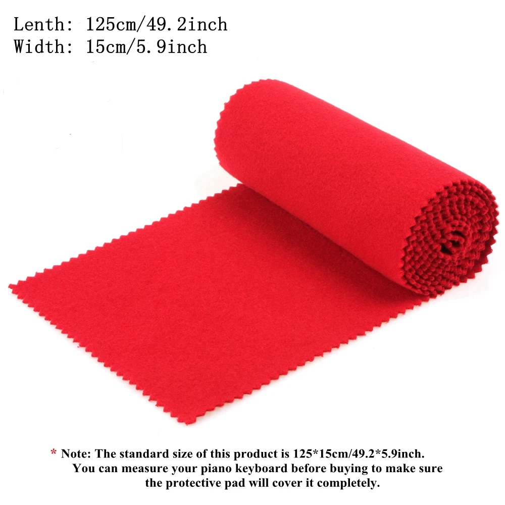 Soft Nylon Cotton Piano Keyboard Dust Cover Cloth for All 88 Key Piano or Soft Keyboard Cover Accessories piano cover