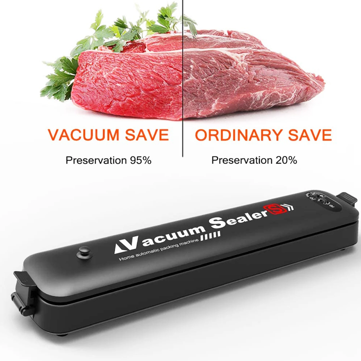 Best Vacuum Sealer Fruit Vegetable Preservation Machine Home Electric Food Vacuum Sealing Aspirapolvere Seladora A Vacuo 5