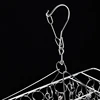 Sock Drying Rack With 40 Clips Stainless Steel Sock Hanging Rack Swivel Wind-proof Laundry Hanger Bra Towel Sock Clothespin 5