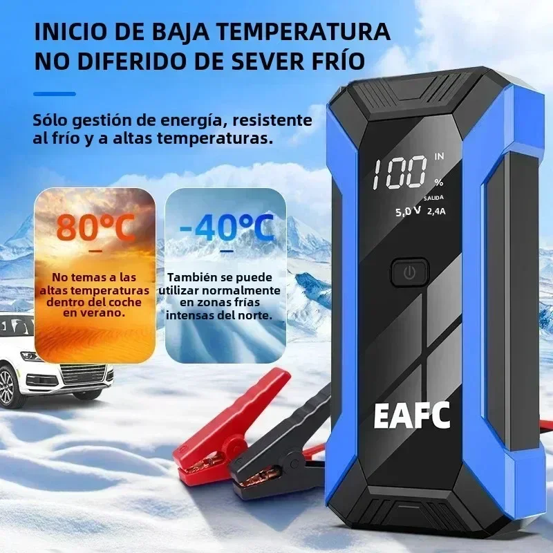 2000A/Avviatore di emergenza per batteria per auto Caricatore portatile Booster per auto - immagine 3