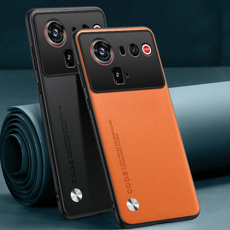 Nubia Z80 Ultra Carbon Fiber & PU Leather Protective Case