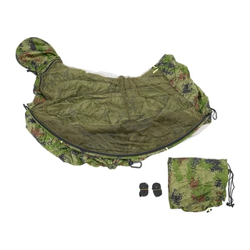 Portable Camping Hammock Anti-mosquito and Anti-Sun Camping Hammock 200kg/440.9lbs Load 2.9*1.4m 6