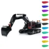 TOUCAN DIY LESU 1/14 LR945 3-Section Arm Metal Hydraulic RC Excavator Radio Control Diggers Light Motor Truck Cars Vehicle 4